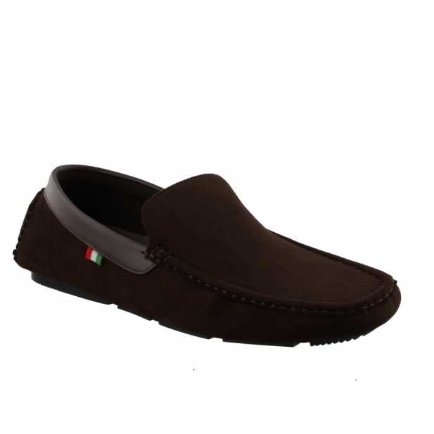 D555 HUGH 2 Slip on Shoe Brown